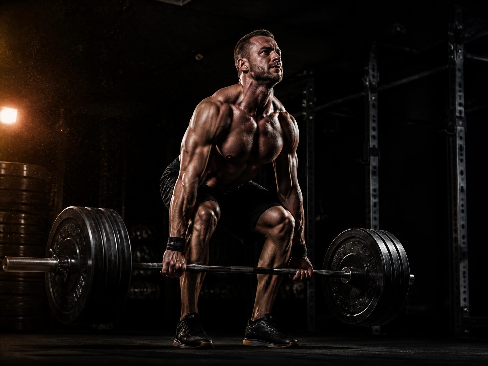 Athlete performing a heavy deadlift in the IronCore Fitness training floor